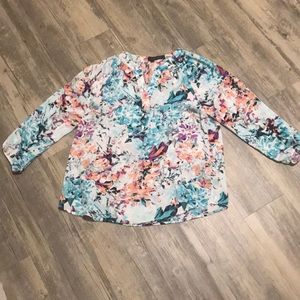 Ivanka Trump Floral Blouse